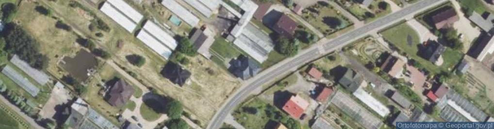 Zdjęcie satelitarne Gospodarstwo Ogrodnicze Rafał Mstowski