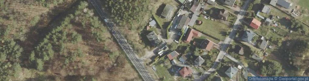 Zdjęcie satelitarne Gospodarstwo Pasieczne Orzechowska Bożena