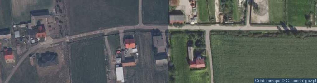 Zdjęcie satelitarne Gospodarstwo Produkcyjno Usługowo Handlowe