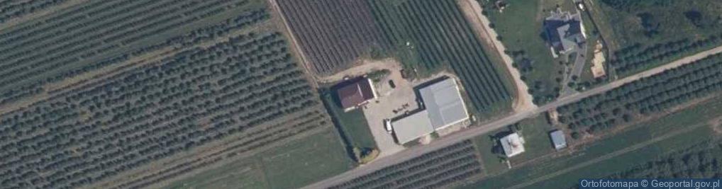 Zdjęcie satelitarne Gospodarstwo Rolne Andrzej Sankowski