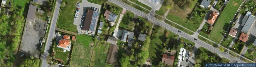 Zdjęcie satelitarne Gospodarstwo Rolne Anna Jagodzińska