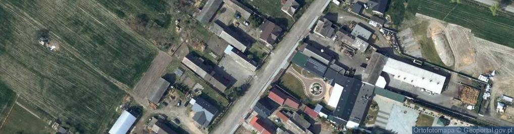Zdjęcie satelitarne Gospodarstwo Rolne Bernard Szuda