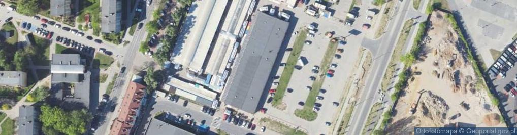 Zdjęcie satelitarne Gospodarstwo Rolne Bogdan Szefer