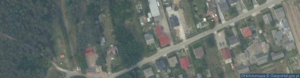 Zdjęcie satelitarne Gospodarstwo Rolne Bogdan Wisiorowski