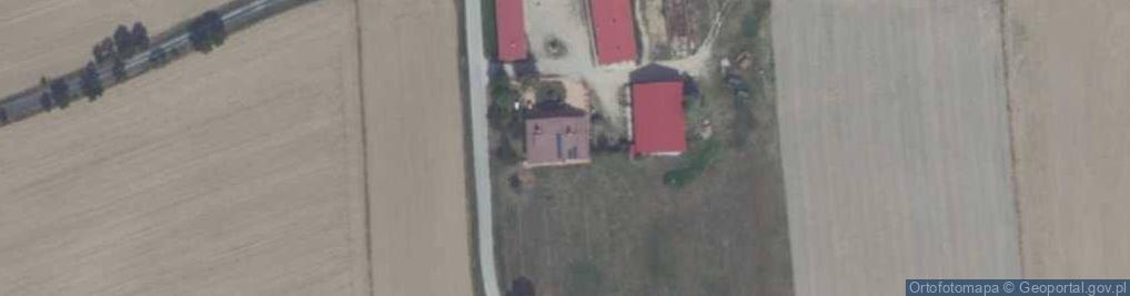 Zdjęcie satelitarne Gospodarstwo Rolne Dąbrowski Adam Jan