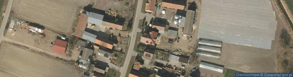 Zdjęcie satelitarne Gospodarstwo Rolne Damian Rychlicki