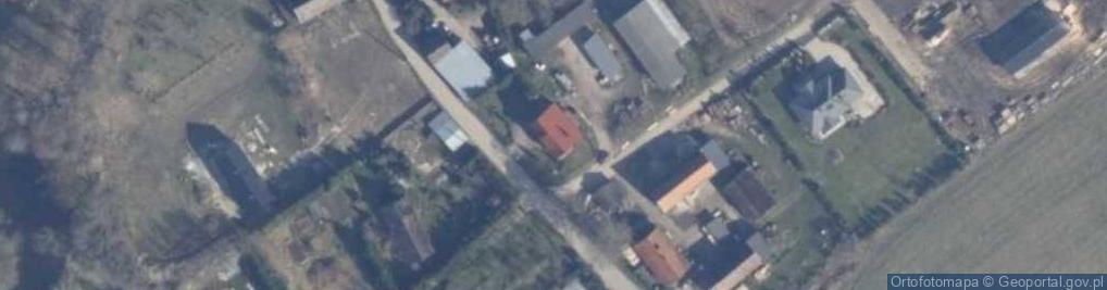 Zdjęcie satelitarne Gospodarstwo Rolne Edward Chłopaś