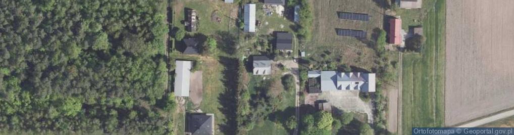 Zdjęcie satelitarne Gospodarstwo Rolne Głacka Anetta