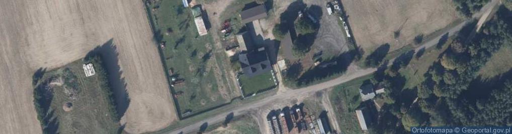 Zdjęcie satelitarne Gospodarstwo Rolne Jacek Sitek
