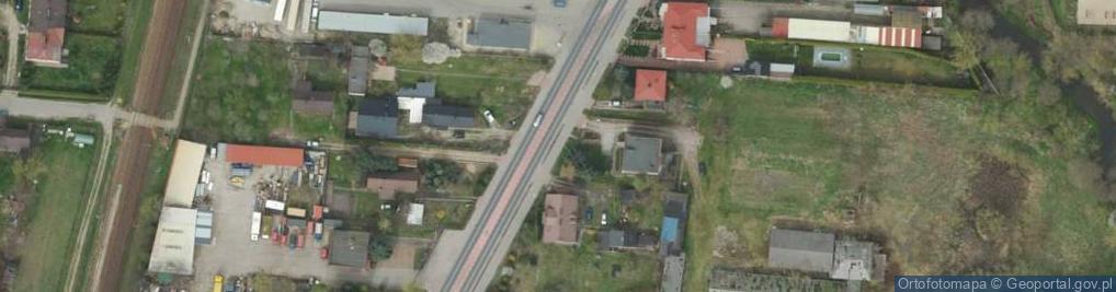 Zdjęcie satelitarne Gospodarstwo Rolne Jacek Sukiennik