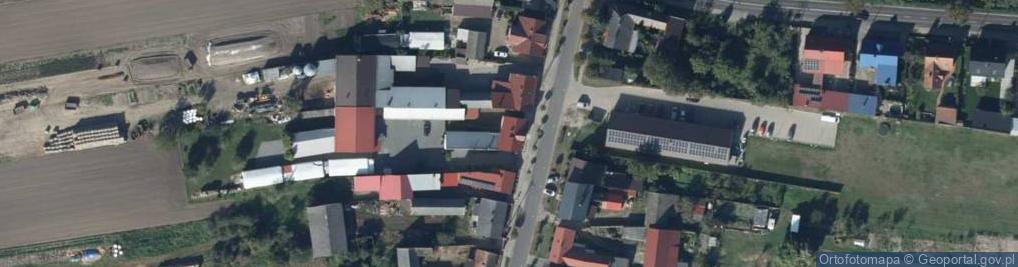 Zdjęcie satelitarne Gospodarstwo Rolne Jan Mania