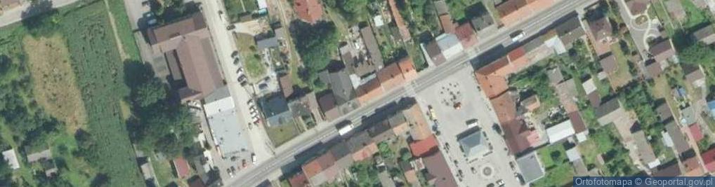 Zdjęcie satelitarne Gospodarstwo Rolne Jan Mań