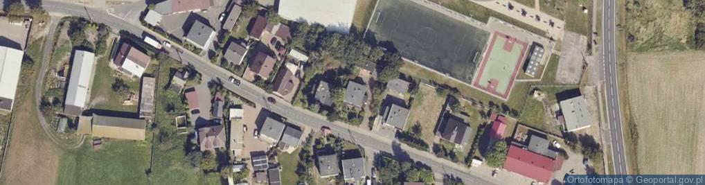 Zdjęcie satelitarne Gospodarstwo Rolne Janusz Leśny