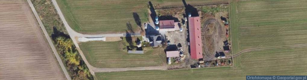 Zdjęcie satelitarne Gospodarstwo Rolne Jolanta Wojciechowska