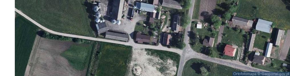 Zdjęcie satelitarne Gospodarstwo Rolne Kamil Struk
