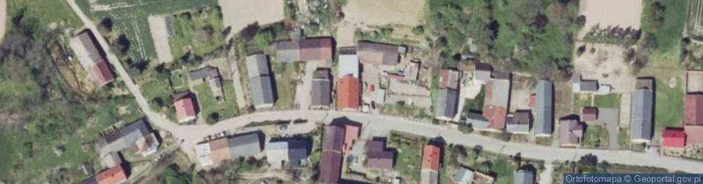 Zdjęcie satelitarne Gospodarstwo Rolne Kaps Janusz