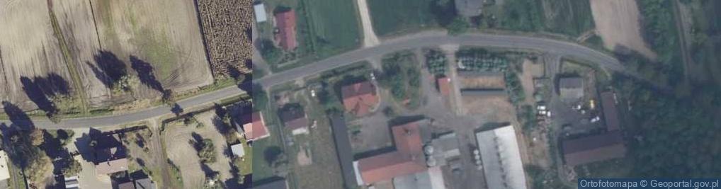 Zdjęcie satelitarne Gospodarstwo Rolne Krystyna Tomczak