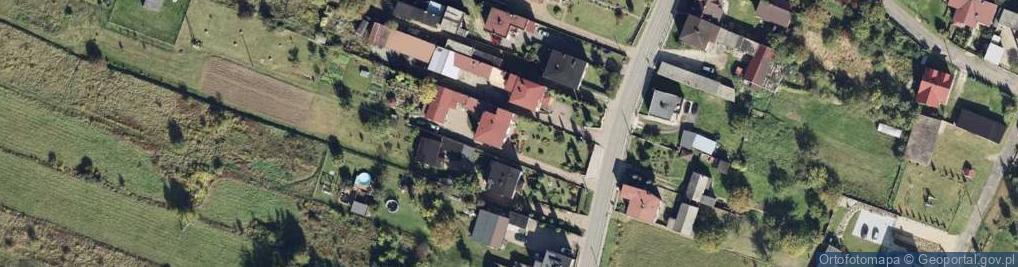 Zdjęcie satelitarne Gospodarstwo Rolne Krzykawska-Rieske Elżbieta