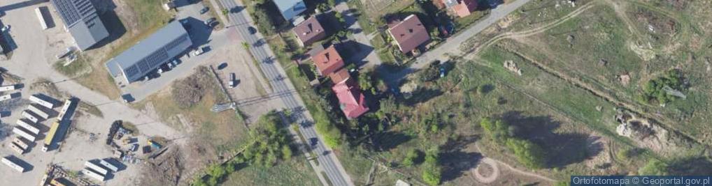Zdjęcie satelitarne Gospodarstwo Rolne Krzysztof Sobaszek