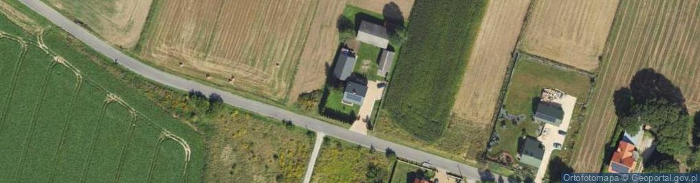 Zdjęcie satelitarne Gospodarstwo Rolne Krzysztof Szemraj