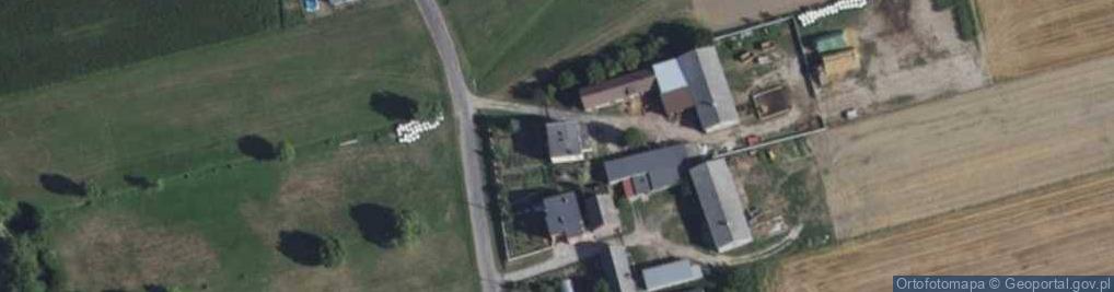 Zdjęcie satelitarne Gospodarstwo Rolne Krzyżaniak Aneta