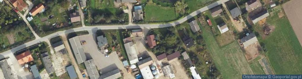 Zdjęcie satelitarne Gospodarstwo Rolne Latos Piotr