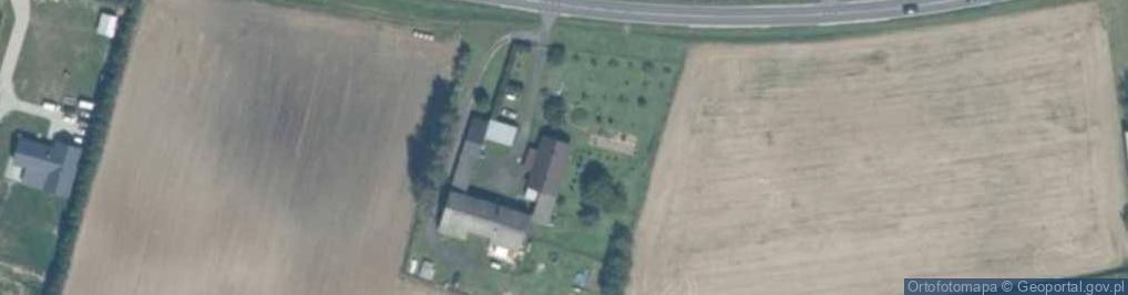 Zdjęcie satelitarne Gospodarstwo Rolne Lucjan Biazik