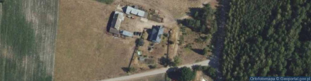 Zdjęcie satelitarne Gospodarstwo Rolne Lucjan Kossewski