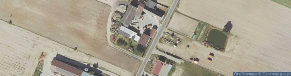 Zdjęcie satelitarne Gospodarstwo Rolne Łukasz Orlikowski