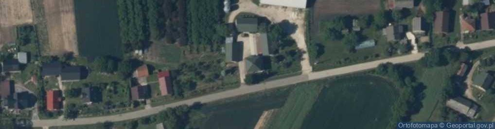 Zdjęcie satelitarne Gospodarstwo Rolne Mentel Łukasz