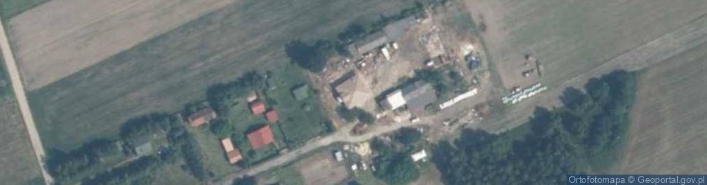 Zdjęcie satelitarne Gospodarstwo Rolne Ośka Andrzej