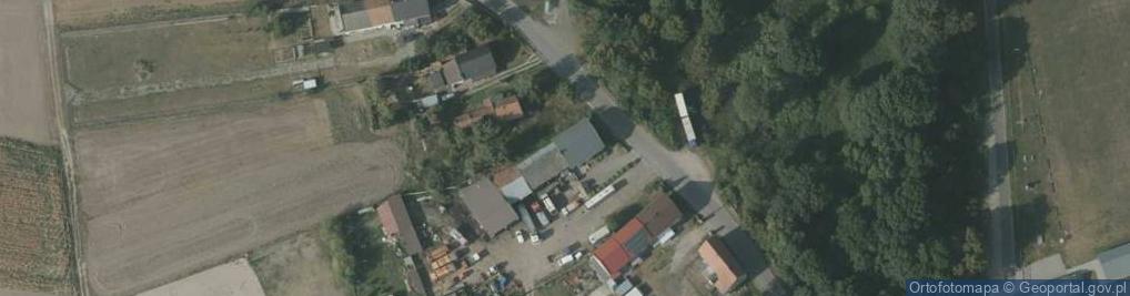 Zdjęcie satelitarne Gospodarstwo Rolne Osysko Damian