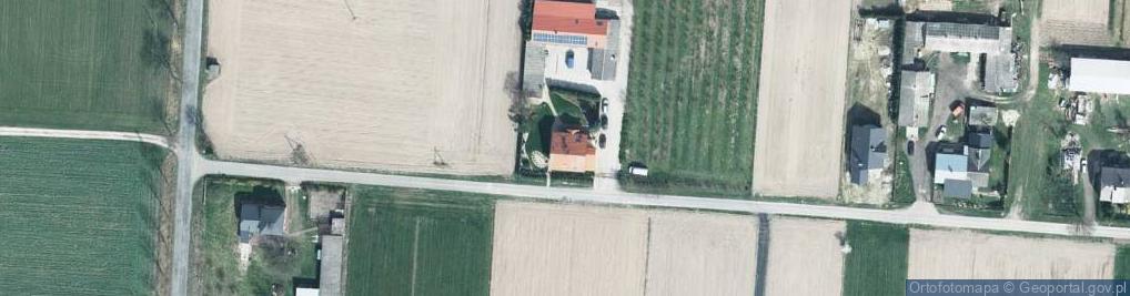 Zdjęcie satelitarne Gospodarstwo Rolne Paweł Czuba