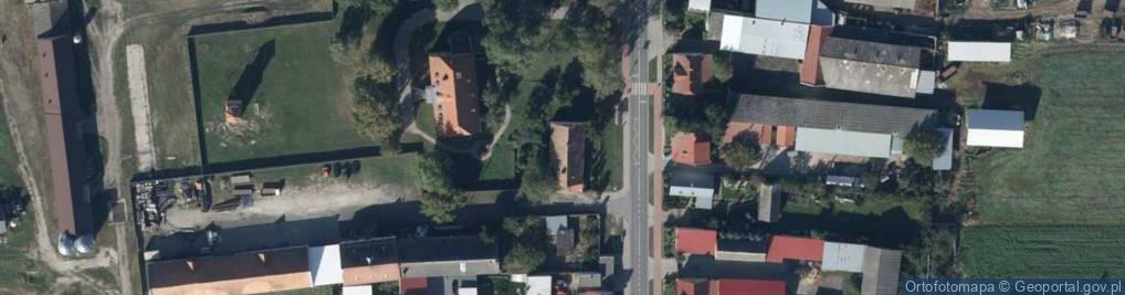 Zdjęcie satelitarne Gospodarstwo Rolne Paweł Heinrich Kiełpiny