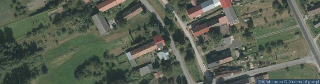 Zdjęcie satelitarne Gospodarstwo Rolne Pawilon Usługowo Handlowy Starzecki Henryk