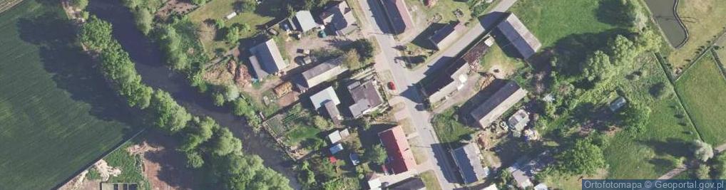 Zdjęcie satelitarne Gospodarstwo Rolne Piotr Milej