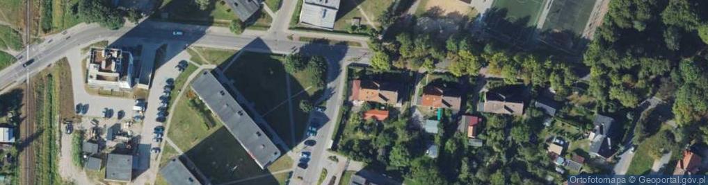 Zdjęcie satelitarne Gospodarstwo Rolne Piotr Musiał