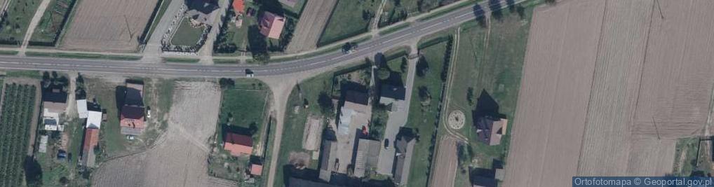 Zdjęcie satelitarne Gospodarstwo Rolne Pycka Zbigniew