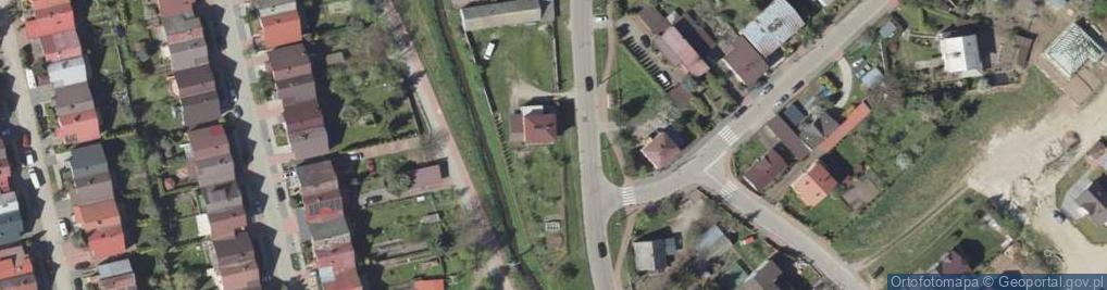 Zdjęcie satelitarne Gospodarstwo Rolne Robert Cychol