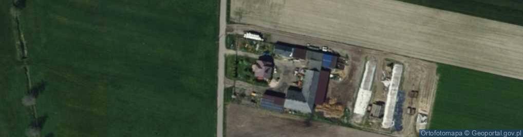 Zdjęcie satelitarne Gospodarstwo Rolne Roman Jabłoński