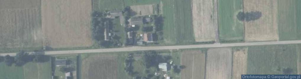 Zdjęcie satelitarne Gospodarstwo Rolne Rutkowski Roman