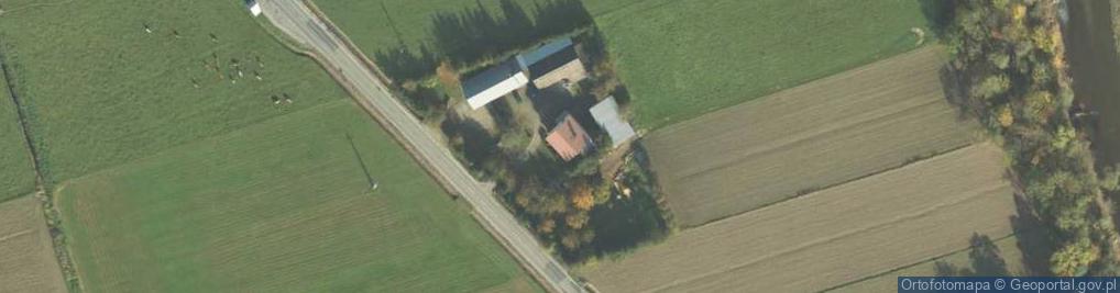 Zdjęcie satelitarne Gospodarstwo Rolne Sromek Józef