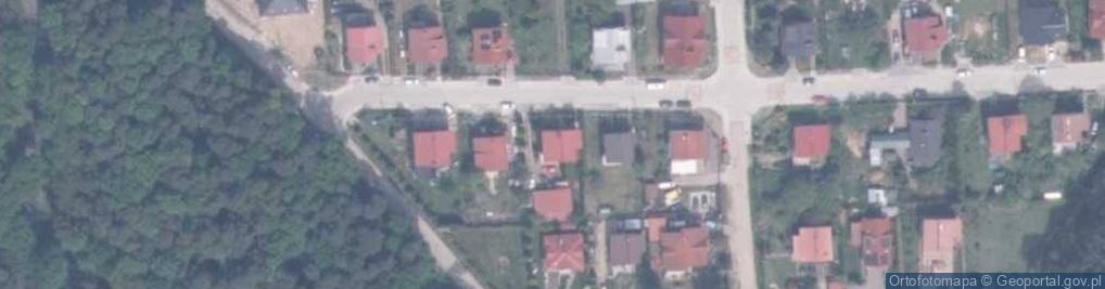 Zdjęcie satelitarne Gospodarstwo Rolne Tadeusz Baran