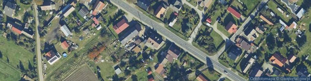 Zdjęcie satelitarne Gospodarstwo Rolne Wiechuła Maria