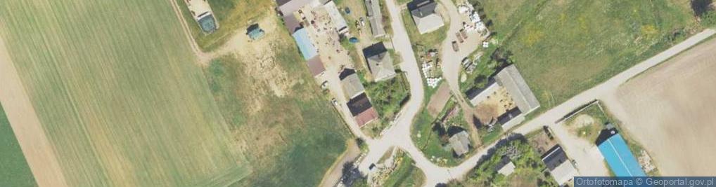 Zdjęcie satelitarne Gospodarstwo Rolne z H Pieńkowska D Pieńkowski J Pieńkowski