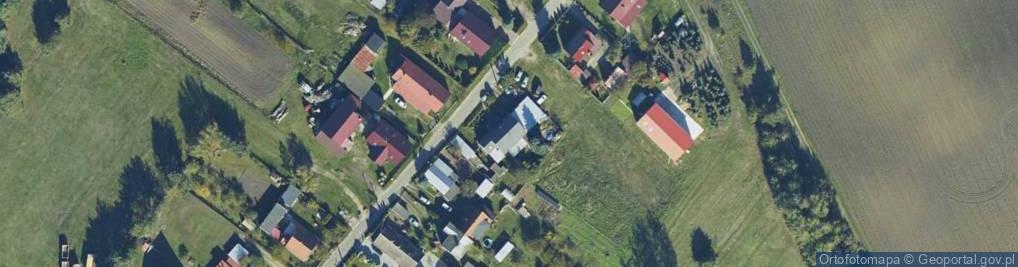 Zdjęcie satelitarne Gospodarstwo Rolne Zaliński Dariusz