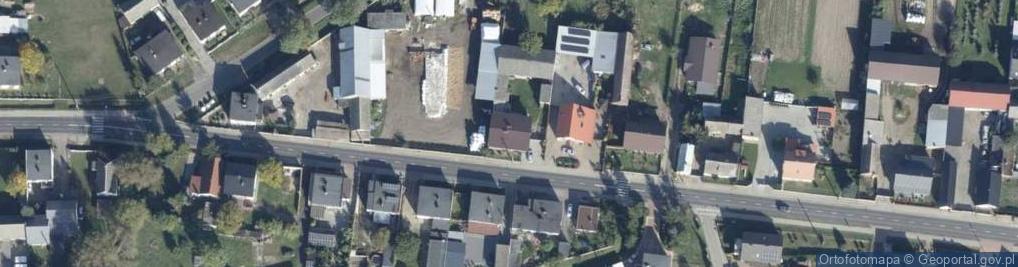 Zdjęcie satelitarne Gospodarstwo Rolne Zawicki Witold Przemęt
