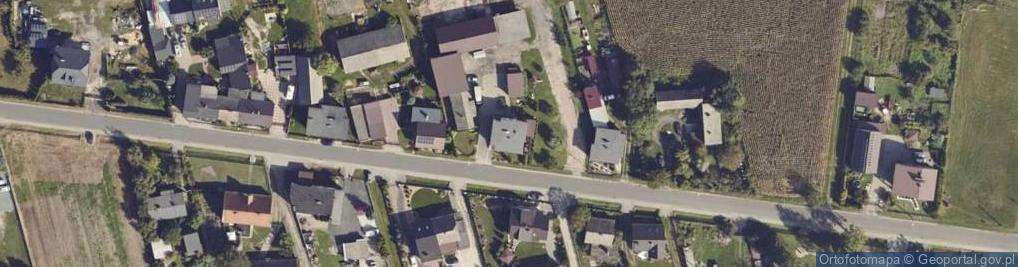 Zdjęcie satelitarne Gospodarstwo Rolne Zbigniew Jamroszczyk