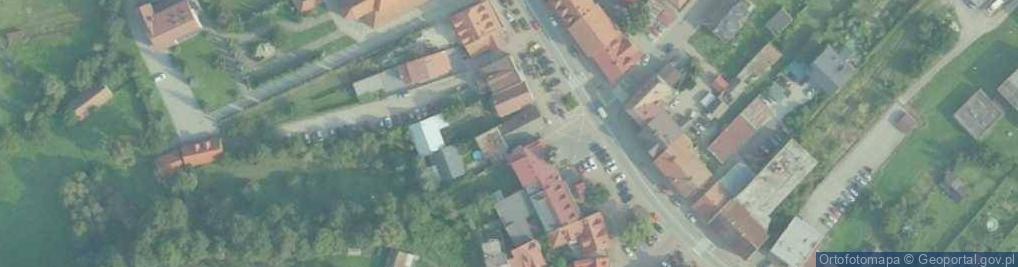 Zdjęcie satelitarne Gospodarstwo Rolne Zbigniew Rapacz