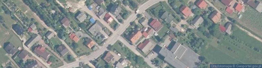 Zdjęcie satelitarne Gospodarstwo Rolne Zofia Curlej